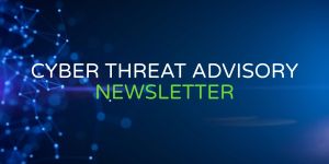 August Cyber Threat Advisory Cover