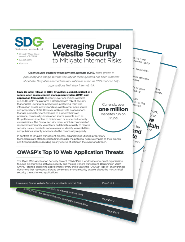 Leveraging-Drupal-Website-Security-SDG-White-Paper Drupal Website Security