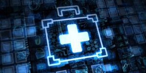 Medical technology health symbol