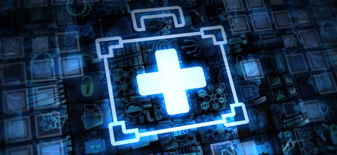 Medical technology health symbol